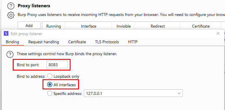 configportandinterface