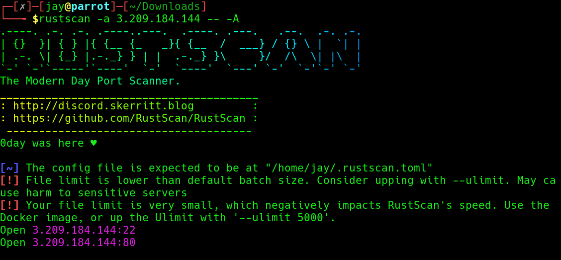 rustscan